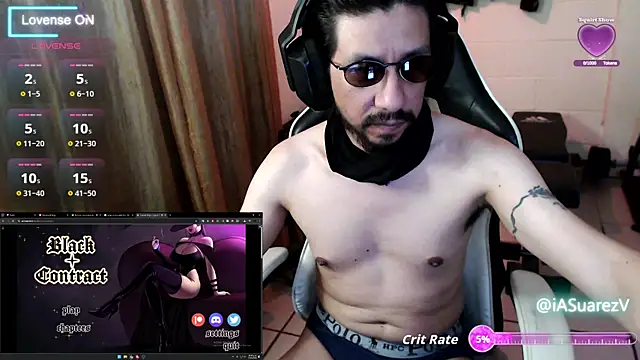Snapshot of IASuarezV chatting on May 21, 2026, 7:10 pm IASuarezV online show from May 21, 2026, 7:10 pm