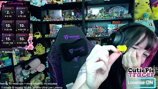CutieTracer online show from June 1, 2026, 1:57 pm