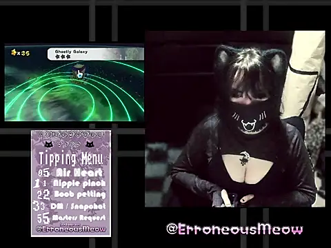ErroneousMeow online show from April 11, 2026, 1:21 am