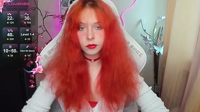 InfernoKitten online show from May 24, 2026, 1:10 am