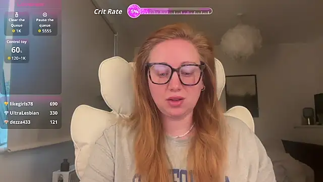 arielsweetieee online show from May 3, 2026, 5:57 am
