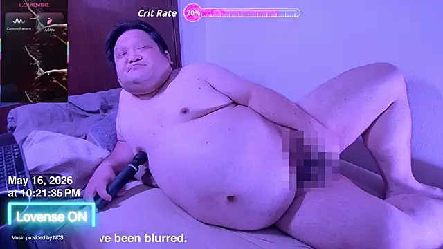 ChubbyBEAR039 online show from May 16, 2026, 1:21 pm