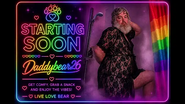 Daddybear26 online show from June 30, 2026, 2:29 pm