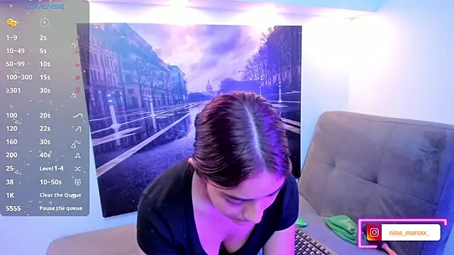 Nina-Mars online show from June 2, 2026, 7:49 pm