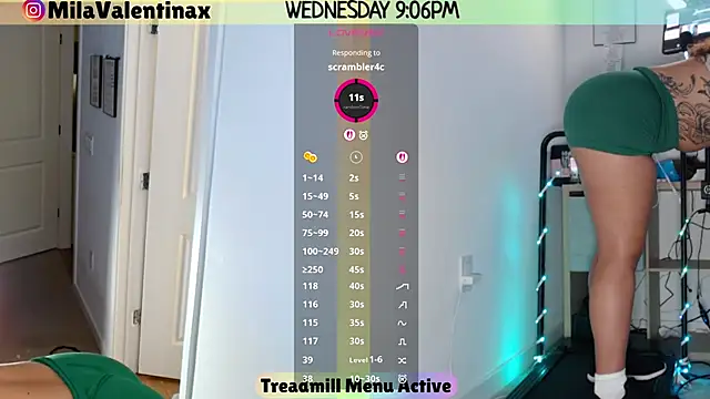 Snapshot of MilaValentina chatting on September 11, 2025, 1:06 am MilaValentina online show from September 11, 2025, 1:06 am