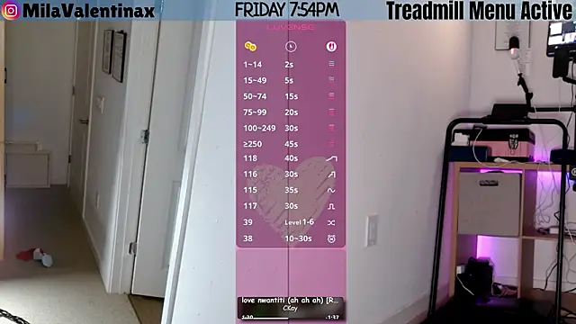 MilaValentina online show from February 28, 2026, 12:55 am