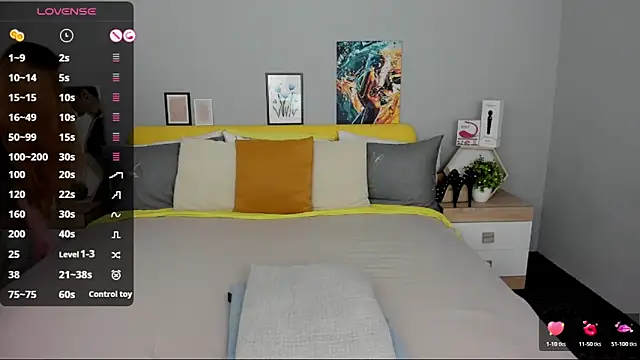 BabeLessi online show from February 20, 2026, 7:47 pm