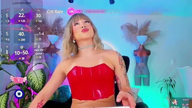 Angel Peach online show from March 12, 2025, 1:40 pm