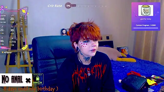 Snapshot of Dark__Elf chatting on February 16, 2026, 10:17 pm Dark Elf online show from February 16, 2026, 10:17 pm