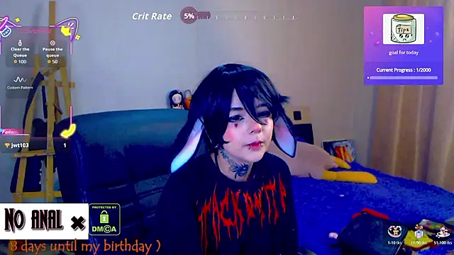 Snapshot of Dark__Elf chatting on February 17, 2026, 10:16 pm Dark Elf online show from February 17, 2026, 10:16 pm