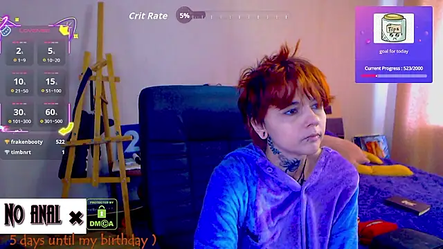 Snapshot of Dark__Elf chatting on February 20, 2026, 6:26 am Dark Elf online show from February 20, 2026, 6:26 am