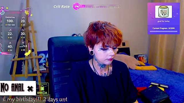 Snapshot of Dark__Elf chatting on February 22, 2026, 10:08 pm Dark Elf online show from February 22, 2026, 10:08 pm