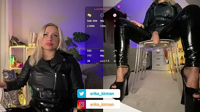 Erika Kirman online show from January 25, 2025, 1:08 pm