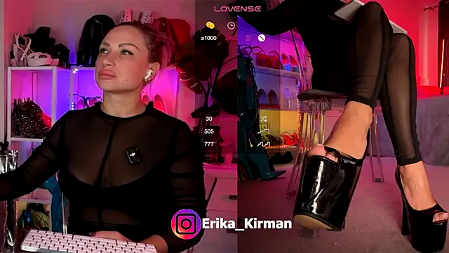 Erika Kirman online show from October 26, 2025, 9:26 am