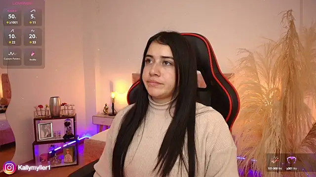 KallyMyller1 online show from January 17, 2025, 7:38 pm