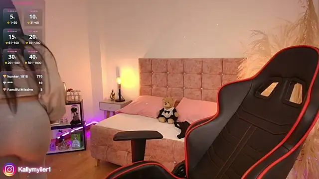 KallyMyller1 online show from January 17, 2025, 10:45 pm