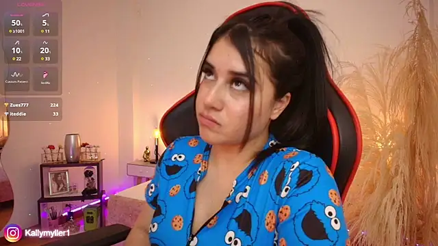 KallyMyller1 online show from January 28, 2025, 10:45 pm