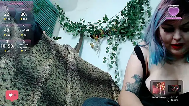 Psychobitch7 online show from November 9, 2025, 8:40 pm