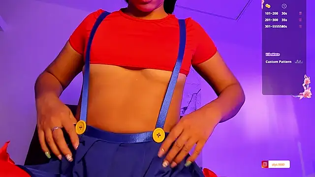 alysson 18 online show from November 12, 2025, 1:11 pm