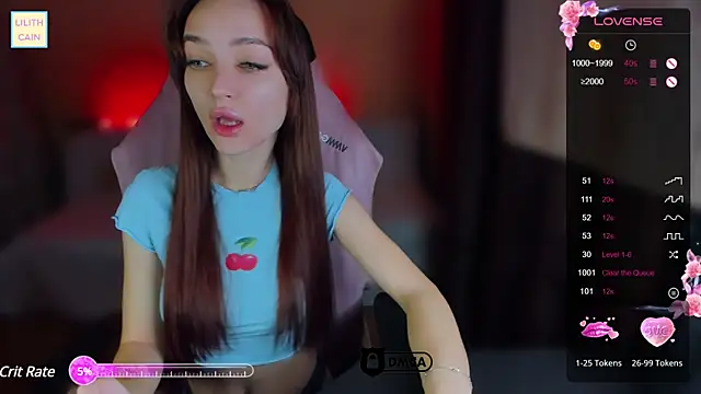 Snapshot of Lilith_Cain chatting on January 13, 2025, 6:16 am Lilith Cain online show from January 13, 2025, 6:16 am