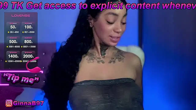 Snapshot of GinnaBolton chatting on September 18, 2025, 1:24 pm GinnaBolton online show from September 18, 2025, 1:24 pm