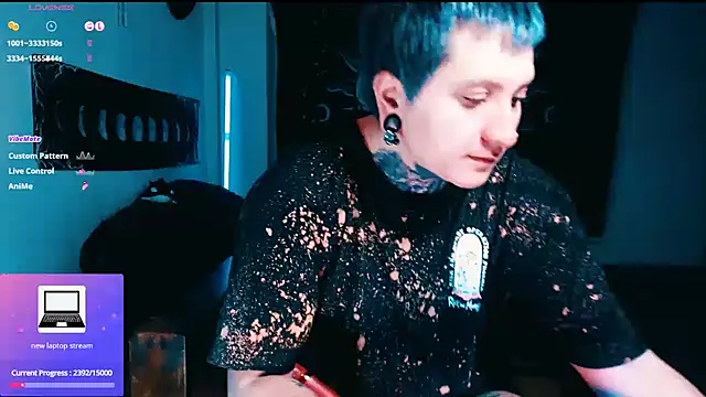 Marieblueeyes online show from March 6, 2026, 10:50 pm