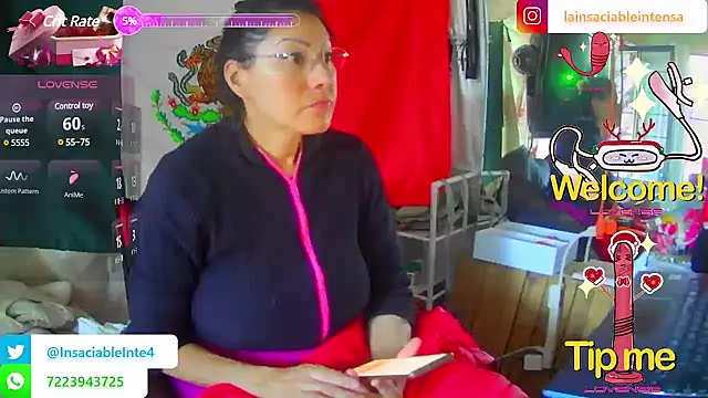 LaInsaciableIntensa online show from March 5, 2025, 10:43 pm