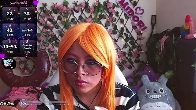 MidoriQuiinn online show from January 25, 2025, 8:10 pm