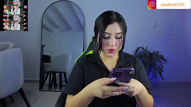caroline23 x online show from February 26, 2025, 2:37 am
