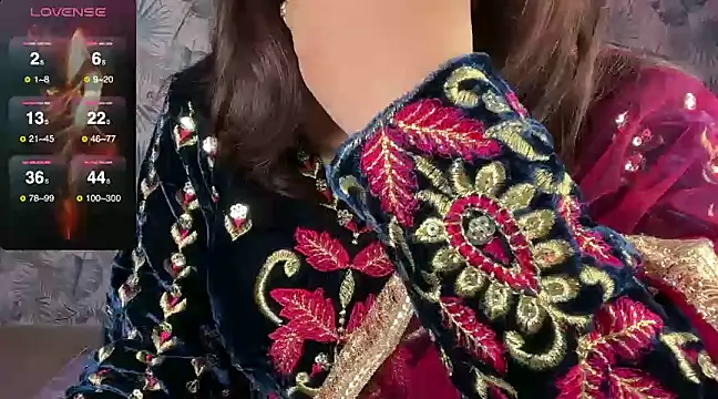 Snapshot of Sizzling__ZAARA chatting on January 2, 2025, 6:40 am Sizzling ZAARA online show from January 2, 2025, 6:40 am