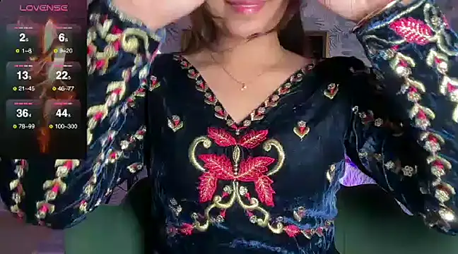 Snapshot of Sizzling__ZAARA chatting on January 2, 2025, 11:41 am Sizzling ZAARA online show from January 2, 2025, 11:41 am