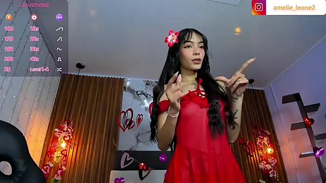 AMELIELEONE online show from February 14, 2026, 12:35 pm