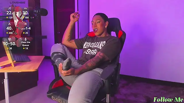 AmberRaus online show from January 22, 2025, 2:26 am