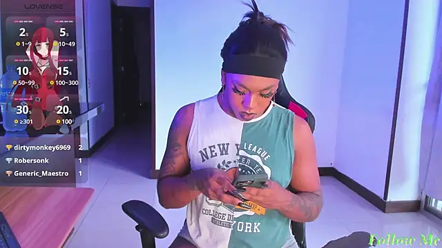 AmberRaus online show from March 20, 2025, 10:07 pm