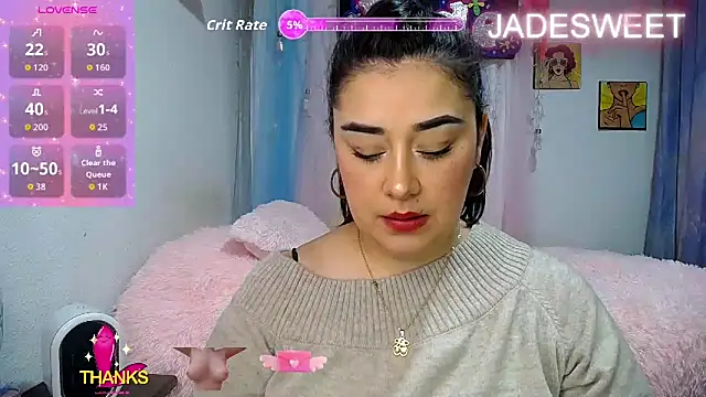 JADE SWEET2 online show from February 1, 2026, 11:03 pm
