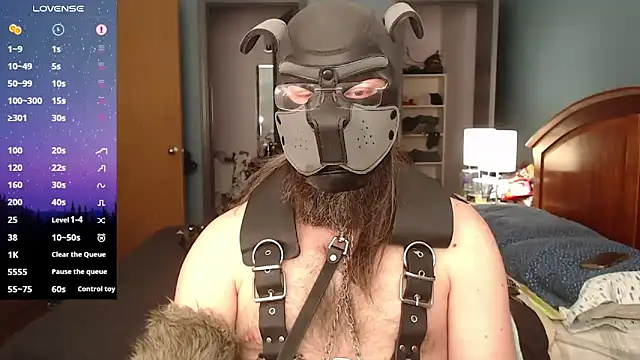 kinkywolf429 online show from March 22, 2025, 9:10 pm