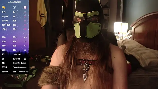 kinkywolf429 online show from April 19, 2026, 5:18 am