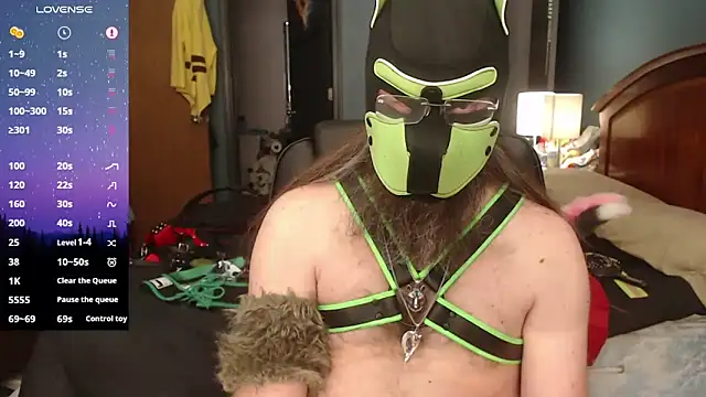 kinkywolf429 online show from April 20, 2026, 7:15 pm