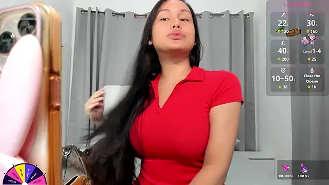 LustfulMonica online show from July 8, 2026, 2:27 am