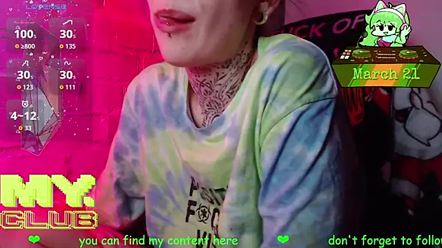 Witch Emma online show from March 21, 2026, 3:37 pm