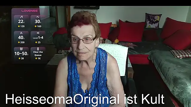 HeisseomaOriginal online show from June 9, 2026, 7:20 am