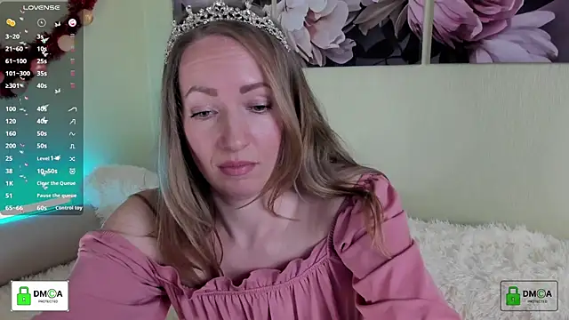 Queenymel online show from March 9, 2025, 7:05 pm