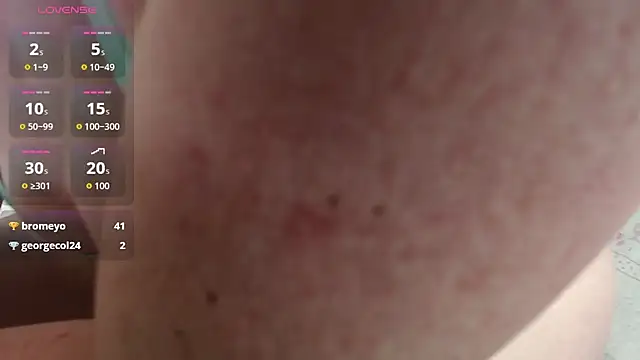 Kittywhiteass online show from September 12, 2025, 2:33 am