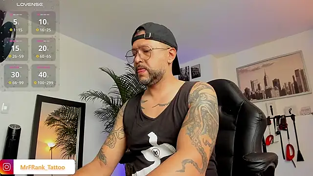 MrFrank tattoo online show from January 9, 2025, 1:24 pm