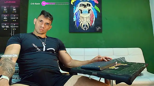 Snapshot of GendersonFit chatting on October 20, 2025, 9:15 pm GendersonFit online show from October 20, 2025, 9:15 pm