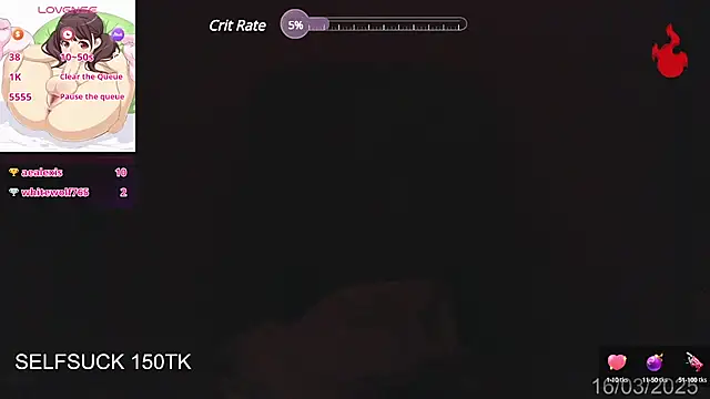 Herazuline online show from March 19, 2025, 2:27 am