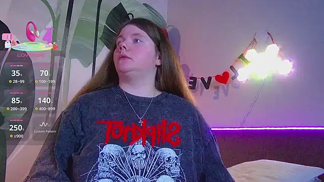 RubyValen online show from February 22, 2026, 1:29 am