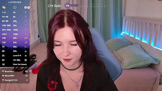 Snapshot of LissMoon chatting on December 5, 2024, 3:06 pm LissMoon online show from December 5, 2024, 3:06 pm