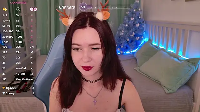 Snapshot of LissMoon chatting on January 1, 2025, 3:14 pm LissMoon online show from January 1, 2025, 3:14 pm