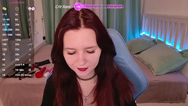 Snapshot of LissMoon chatting on January 18, 2025, 12:57 pm LissMoon online show from January 18, 2025, 12:57 pm